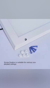 แผงไฟเพดานเชิงพาณิชย์แบบบางเฉียบ20W/24W/40W/48W/50W/60W ทันสมัย - Product Image 6