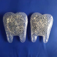 Formes de dents, taille personnalisée, perles de gel réutilisables chaudes et froides, packs chauds et froids, pack de gel glacé