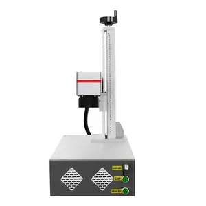 Machine d'impression de machine de marquage laser à fibre 20w 30w 50w pour le métal