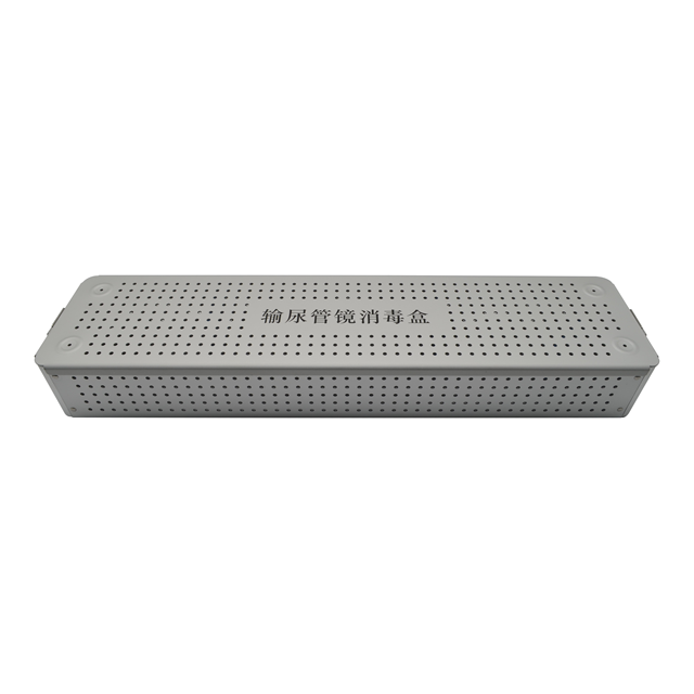 JIACHENG MEDICAL Reusable Aluminium Alloy JC22-L007 660mm*140mm*80mm Ureteroscope Disinfection Box Hospital Furniture for