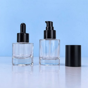 Wholesale <b>Spray</b> Pump Bottle 30ml 50ml 100ml Frosted Glass Black <b>Spray</b> Perfume Cosmetic Packaging - Product Image 4