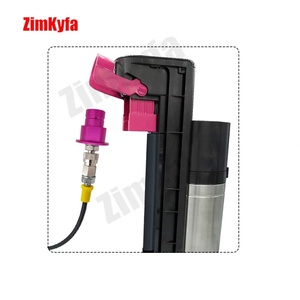 Kit de Manguera Adaptadora para Llenado de Tanque de CO2 Externo SODA Terra DUO Art para Sodastream W21.8-14, Conector CGA320, Herramientas de Aire, Morado/Dorado, 150CM - Product Image 3