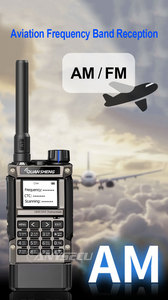 วิทยุสื่อสาร Quansheng UV-K1 8 ช่องสัญญาณ แบบสองย่านความถี่ VHF UHF หน่วยความจำ 2MB รองรับ AM FM ไร้สาย เขียนความถี่ได้ <span class=keywords><strong>พ</strong></span>ร้อมระบบ NOAA สำหรับการตั้งแคมป์ - Product Image 6