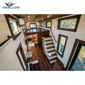 Mini <span class=keywords><strong>Case</strong></span> Mobili in Legno Modulari Piccole <span class=keywords><strong>Case</strong></span> Mobili Su Ruote Prefabbricate in <span class=keywords><strong>Vendita</strong></span> - Product Image 2