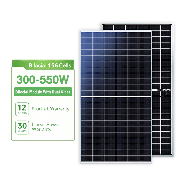 In Stock Solar Panel for Home 300W 450W 550W Second-Hand Solar Panels Various Models Featuring N-Type Power