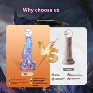 Realistisches Fantasy Dragon Dildo Weiches Fleisch Speziell geformtes Sexspielzeug für weibliche Masturbation Produkte für Erwachsene Sex-Trainings gerät - Product Image 2