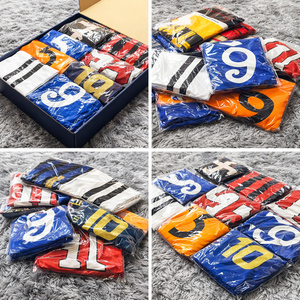 Camiseta de Fútbol de la Selección de <span class=keywords><strong>Colombia</strong></span>, Calidad Tailandesa 2627, con Nombre y Número Impresos, Camiseta de Fútbol de Clubes Mundiales con Logotipo - Product Image 1
