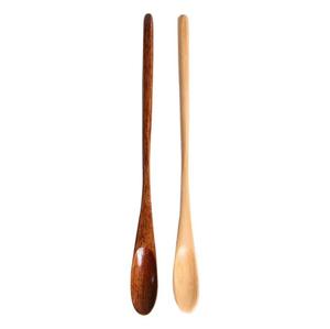 <span class=keywords><strong>Cuchara</strong></span> de café de madera con mango largo, <span class=keywords><strong>pequeña</strong></span>, mezcladora de té, <span class=keywords><strong>miel</strong></span>, logotipo personalizado, venta directa de fábrica - Product Image 1