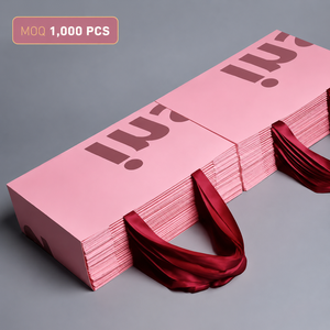 Sacs en papier de luxe personnalisés directement de l'usine avec votre logo, sacs cadeaux promotionnels en tissu avec poignée - Product Image 1