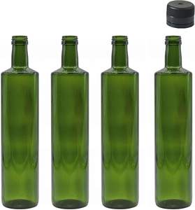ESSENCE ANDALUZ Bouteilles en verre doric pour <span class=keywords><strong>vin</strong></span>, liqueur, huile et bière - 6 unités de 500 ml, vides, hermétiques, à remplir avec <span class=keywords><strong>bouchon</strong></span> - Product Image 5