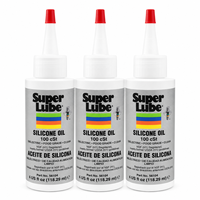 Super Lube 56104 Huile de silicone 100 cSt Polydimethylsiloxane Fluide de qualité alimentaire Lubrifiant diélectrique pour caoutchouc et plastique