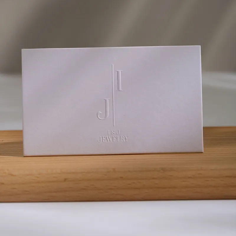 Пользовательские Роскошные бесцветные рельефные благодарственные открытки 3D Поздравительные открытки Толстая Текстура Бумаги визитная карточка с логотипом печати