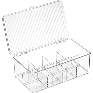 Bolsa de té de plástico, organizador de nevera, cajas de almacenamiento, contenedores para condimentos, contenedor para cocina, encimeras, <span class=keywords><strong>despensa</strong></span> - Product Image 2