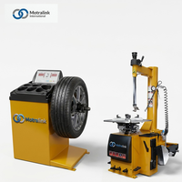 Máquina Balanceadora de Ruedas Portátil para Automóviles, Herramienta de Alineación de Ruedas para Taller de Neumáticos MOTRAIN 250W, Precio Económico
