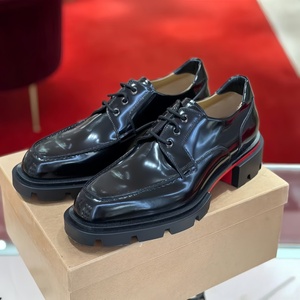 Chaussures de mariage pour homme de haute qualité, en cuir véritable, faites à la main, à lacets, antidérapantes, à semelle épaisse, pour affaires. - Product Image 1