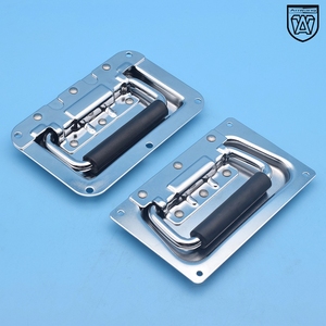มือจับแบบสปริงโหลดยาง 160 ชิ้น สำหรับกระเป๋า ลังไม้ แผ่นโลหะอุตสาหกรรม - Product Image 3