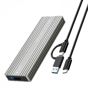 Casing SSD tipe-c M.<span class=keywords><strong>2</strong></span> aluminium portabel, kompatibel dengan kotak SSD NGFF 2230/2242/2260/2280 untuk SSD - Product Image 4