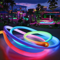 Ruban lumineux rond led de haute qualité Offre Spéciale degrés IP65 d18 mm Pixel rvb WS2811 enseigne de bande flexible au néon adressable 360