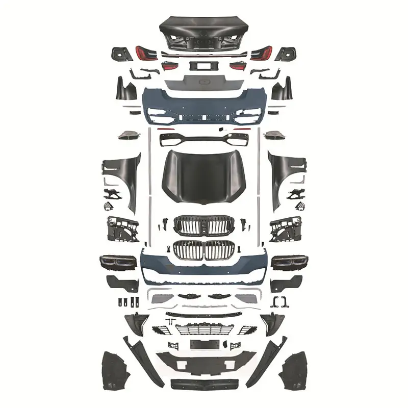 Per BMW F02 Upgrade accessori G12 G70 Body Kit accessori paraurti per auto gonne laterali parafango auto auto