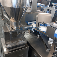 Machine automatique professionnelle pour l'injection de garnitures (crème, confiture, chocolat, pâte à gâteau, pain, beignets, crème anglaise) pour pâtisseries et boulangeries