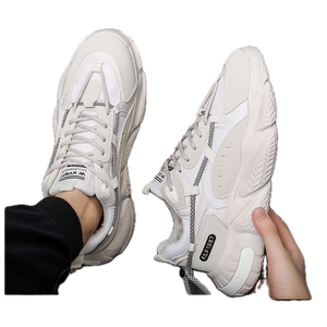 Sepatu Lari Pria Gaya Cina Musim Semi 2026, Trendi, Serbaguna, Anti Bau, Bernapas, Tinggi, Model Ayah, <span class=keywords><strong>Fashion</strong></span> - Product Image 3