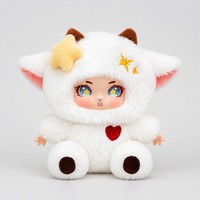 Porte-clés en peluche, poupée animale, mascotte mignonne, jouet en peluche, breloque de sac, pendentif de sac à dos, vente en gros, personnalisé