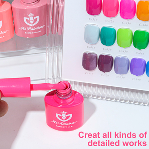 Kit de Gel Ongles Ms Rainbow – Formule ODM/OEM – Vernis Gel UV Longue Durée Non Toxique – Séchage Rapide – Facile à Dissoudre – Gel <span class=keywords><strong>Nude</strong></span> - Product Image 3