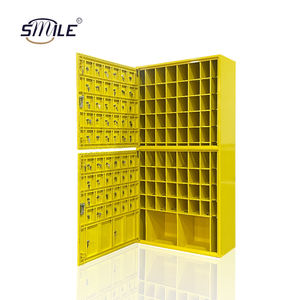 CHNSMILE OEM Противоугонный и антикоррозийный желтый металлический почтовый ящик для уличной квартиры - Product Image 4