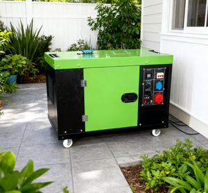 10kw Super silencieux 3 phases générateur diesel <span class=keywords><strong>prix</strong></span> ménage alimentation de secours 230V 50hz Applicable à l'espagne - Product Image 1