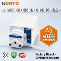 Bomba Peristáltica de Laboratorio BS300B BS600B 0.1-600 rpm Dosificación Digital 0.007-2280 ml/min Precisión del 0.5% Certificación CE 1 Año de Garantía