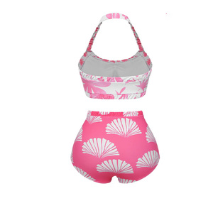 Conjuntos de Dos Piezas de Moda para Mujer, Estampado Animal, <span class=keywords><strong>Tirantes</strong></span> de Encaje, Ecológicos, Tallas Grandes, Trajes de Baño, Bikinis, Ropa de Playa - Product Image 2
