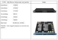 Amplificateur CVR DSP 3302 Professionnel Audio pour Équipement de Fête, Amplificateur de Puissance Classe D