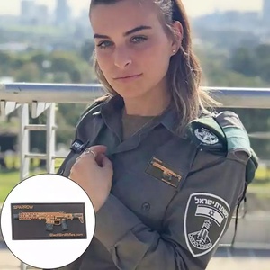 Custom 3d Gun Logo Soft Rubber Pvc <strong>Patches</strong> for Uniform Clothing - Product Image 5