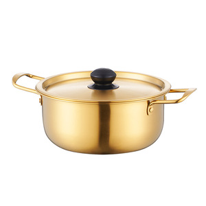 Aoran Stainless Steel Mini Pot 2.1-3L With Lid Induction Compatible For Ramen Noodle Soup Cooking - Product Image 5