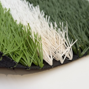 AlwaysGreen Gras 50mm Florhöhe Polypropylen Hochdichte Langlebiger Kunstrasen für Fußballplatz Fußballfeld Hinterhof Garten - Product Image 3