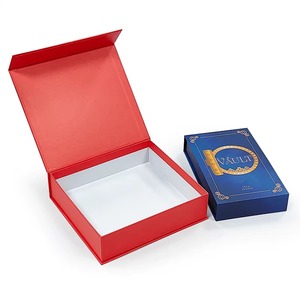 Personalized Luxury Gift Packaging Custom Magnetic Rigid <b>Paper</b> <b>Box</b> with Magnetic Flap Embossing Matt Lamination & UV Coating - Product Image 5