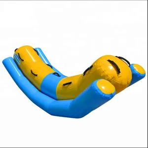 Atacado piscina inflável banana boat-Brinquedos de água de verão, barco inflável de solteiro/tubo duplo para água