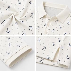 Polo de Golf Blanco Premium Personalizado para Hombre, con Absorción de Humedad, Marca Privada, Ropa de Resort OEM - Product Image 3