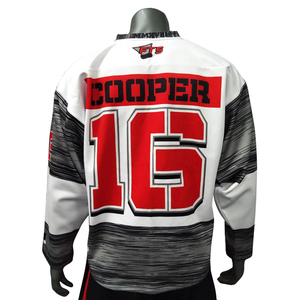 เสื้อเจอร์ซีย์ฮ็อกกี้น้ำแข็งสำหรับผู้ชายเสื้อเจอร์ซีย์เล่นกีฬาแบบสั่งทำ - Product Image 2