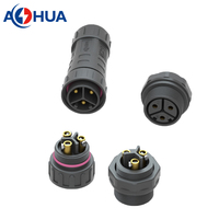 AOHUA M29 câble d'alimentation extérieur fil vis mâle femelle étanche 2 broches prise électrique