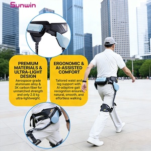 Sunwin Derniers produits 2026 Exosquelette robotique intelligent d'assistance à la marche portable à IA, Jambes d'exosquelette intelligentes chinoises pour personnes âgées - Product Image 5