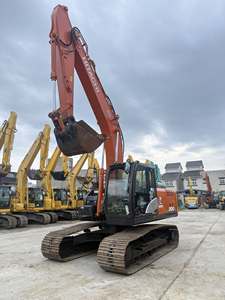 Excavatrice sur chenilles hydraulique Hitachi ZX200-6 d'occasion, 20 tonnes, d'origine japonaise, faible nombre d'heures de fonctionnement, moteur robuste, pompe, roulement - Product Image 6