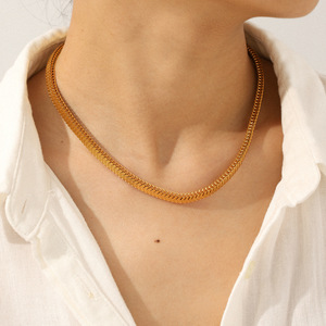 Joyería <span class=keywords><strong>de</strong></span> acero inoxidable chapado en oro brillante corazón colgante collar <span class=keywords><strong>de</strong></span> cadena Toggle Unisex Joyería - Product Image 2