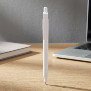 Penna a Sfera Personalizzata Senza Marca 0,7 mm con Plastica Riciclata e Inchiostro Blu Penna Promozionale Modello 107965-6 - Product Image 2