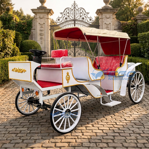 Carruaje de Caballos de Estilo Europeo para Turismo y Bodas, Transporte Eléctrico Especial - Product Image 2