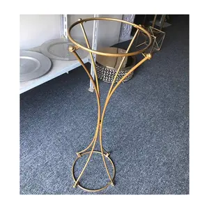 LDJ618-1 Wedding banquet table decoration wrought iron flower pot stands