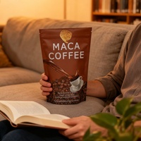 Café Instantané Noir au Maca 20g en Sachet – Vente Chaude TK pour l'Exportation (Afrique et Moyen-Orient) – Direct Usine