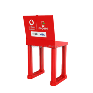 Mesa Promocional Plegable Ligera de Plástico, Mostrador Portátil para Publicidad Exterior, Soporte de Exhibición para Agente M-Pesa (DRC) - Product Image 1