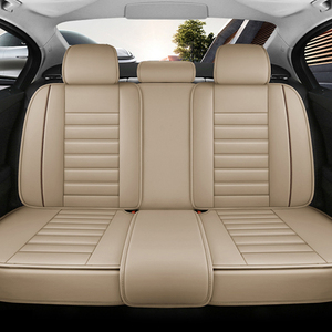 Housse de siège de voiture de luxe Royal Ride, entièrement enveloppante, ensemble complet, universelle, confortable, en cuir, style professionnel, toutes saisons - Product Image 2