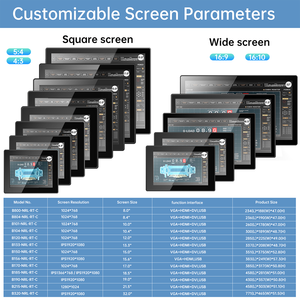 Panel <span class=keywords><strong>PC</strong></span> Industrial de Marco Abierto de 8 a 32 Pulgadas, Pantalla Táctil PCAP IP65 Resistente al Agua con Alto Brillo, Windows Linux para Kiosco - Product Image 6